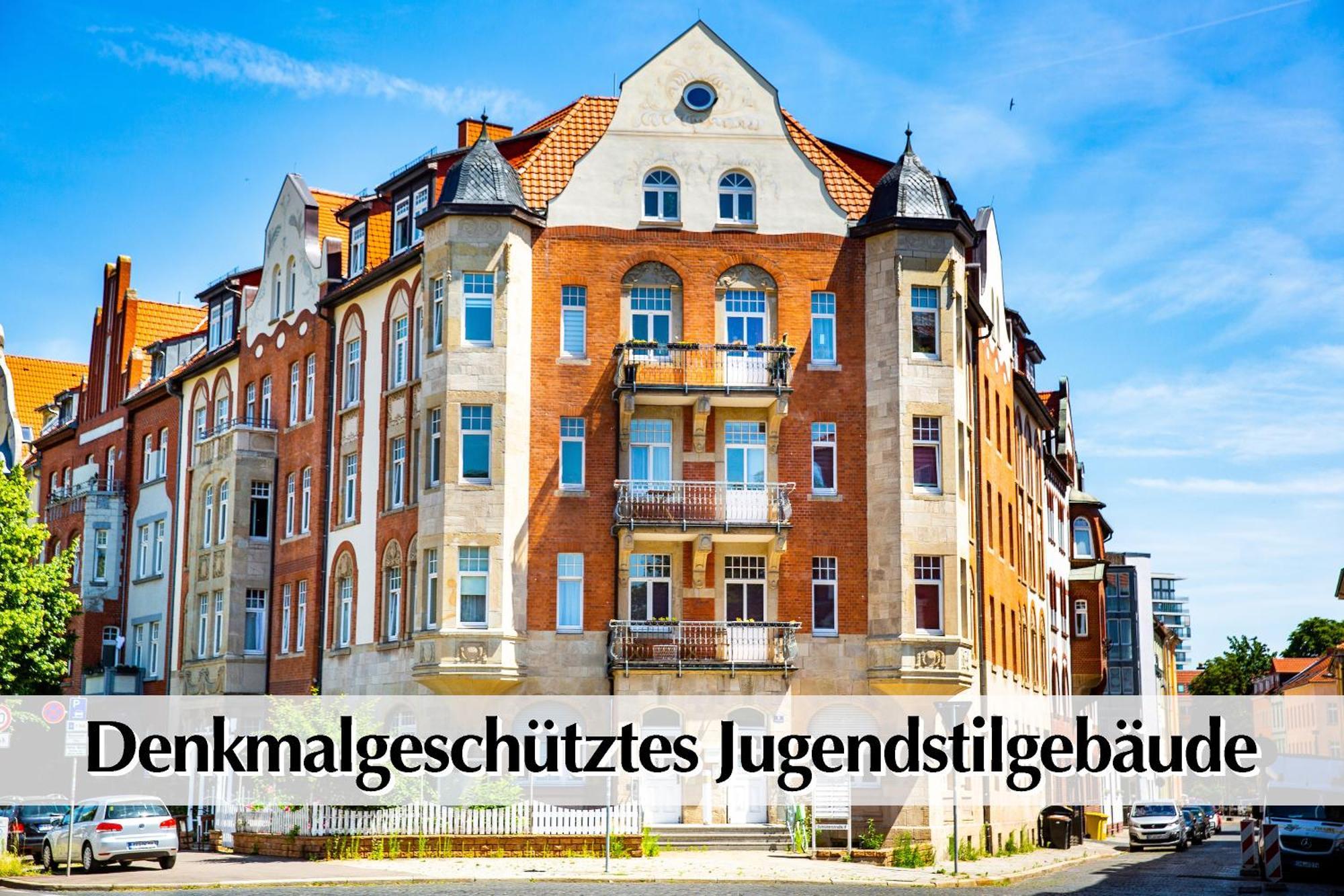 12 Fewos Im Jugendstilhaus Mit Aufzug, Terrasse, Kingsize-Bett, Smart-Tv, Etc แอร์ฟวร์ท ภายนอก รูปภาพ