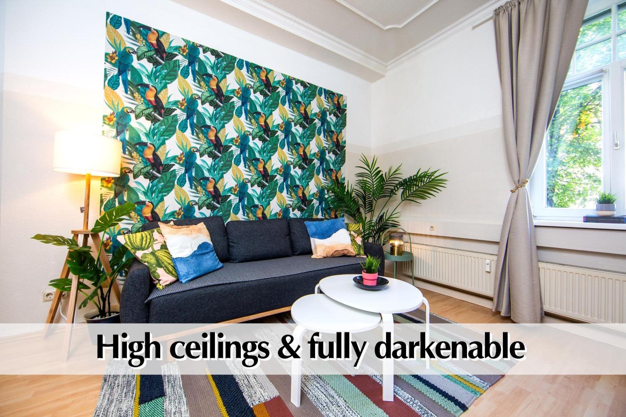 12 Fewos Im Jugendstilhaus Mit Aufzug, Terrasse, Kingsize-Bett, Smart-Tv, Etc แอร์ฟวร์ท ห้อง รูปภาพ