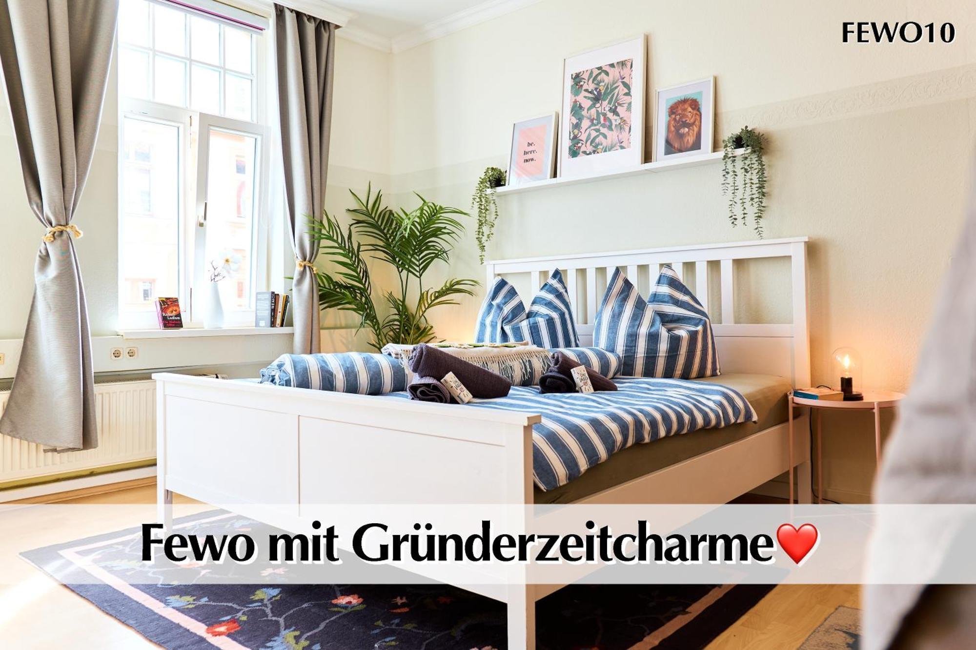 12 Fewos Im Jugendstilhaus Mit Aufzug, Terrasse, Kingsize-Bett, Smart-Tv, Etc แอร์ฟวร์ท ภายนอก รูปภาพ
