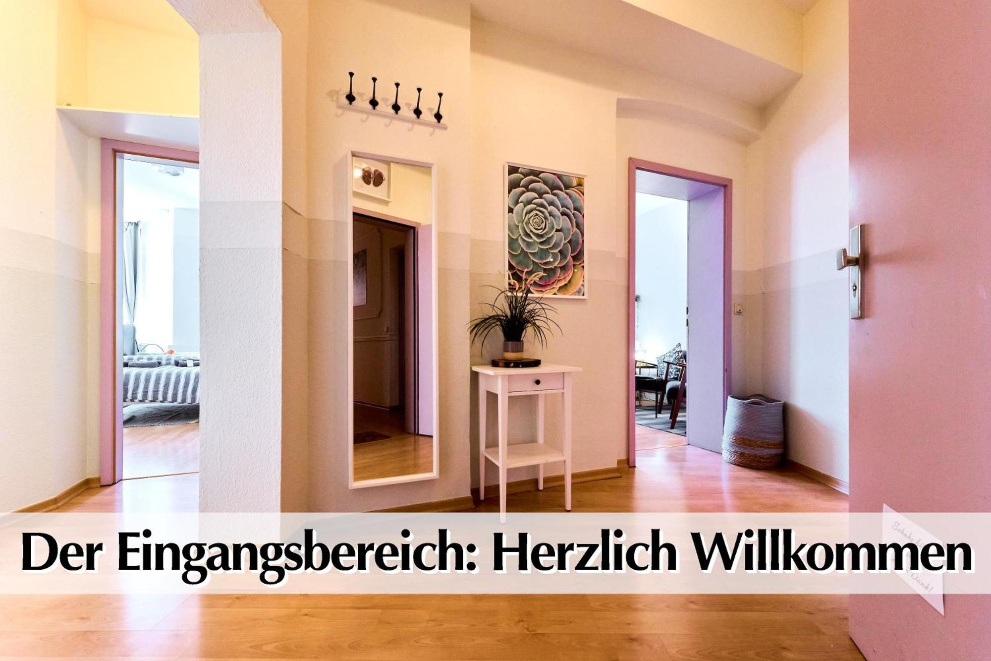 12 Fewos Im Jugendstilhaus Mit Aufzug, Terrasse, Kingsize-Bett, Smart-Tv, Etc แอร์ฟวร์ท ห้อง รูปภาพ